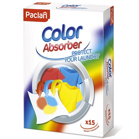 Paclan color Absorber 15ks | Prací prostředky - Ostatní Paclan color Absorber 15ks | Prací prostředky - Ostatní